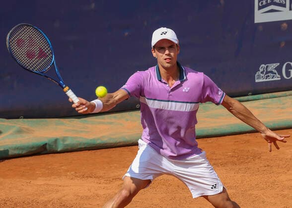 Daniel Altmaier (GER) Tennis - Generali Open Kitzbuehel 2020 - ATP, Tennis Herren 250 - Kitzbuehler Tennis Club - Kitzbuehel - Tirol - Oesterreich - 27 July 2021. Copyright: xJuergenxHasenkopfx