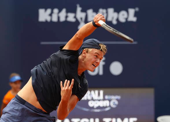 Holger Rune Tennis - Generali Open Kitzbuehel 2020 - ATP, Tennis Herren 250 - Kitzbuehler Tennis Club - Kitzbuehel - Tirol - Oesterreich - 27 July 2021. Copyright: xJuergenxHasenkopfx