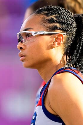 Gray Allisha (USA) BASKET3X3 : USA vs France - femmes - Jeux Olympiques - Tokyo - 28 07 2021 JBAutissier Panoramic 