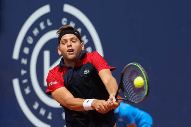 Filip Krajinovic Tennis - Generali Open Kitzbuehel 2020 - ATP, Tennis Herren 250 - Kitzbuehler Tennis Club - Kitzbuehel - Tirol - Oesterreich - 28 July 2021. Copyright: xJuergenxHasenkopfx