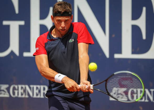 Filip Krajinovic Tennis - Generali Open Kitzbuehel 2020 - ATP, Tennis Herren 250 - Kitzbuehler Tennis Club - Kitzbuehel - Tirol - Oesterreich - 28 July 2021. Copyright: xJuergenxHasenkopfx