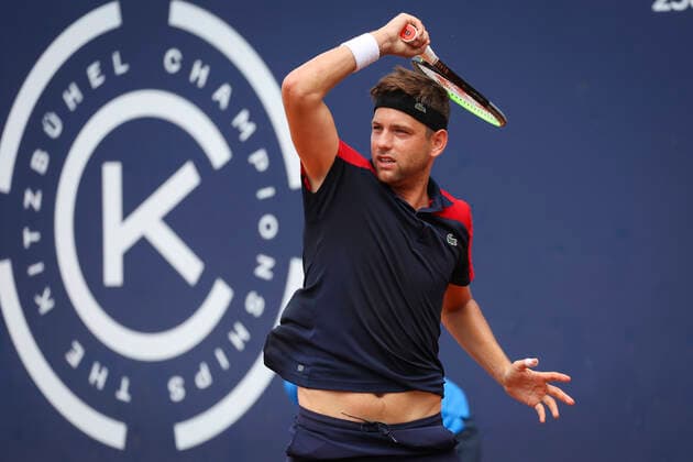 Filip Krajinovic Tennis - Generali Open Kitzbuehel 2020 - ATP, Tennis Herren 250 - Kitzbuehler Tennis Club - Kitzbuehel - Tirol - Oesterreich - 28 July 2021. Copyright: xJuergenxHasenkopfx