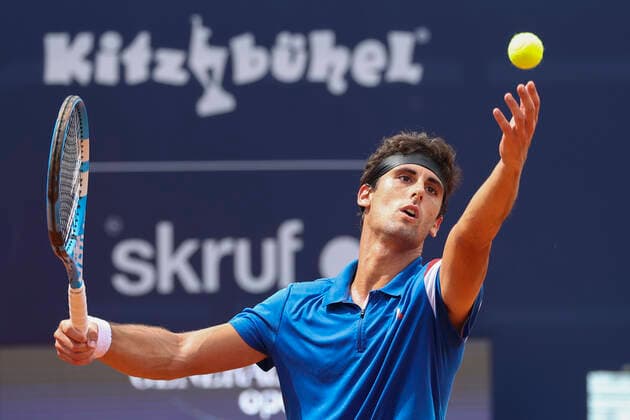 Carlos Taberner (ESP) Tennis - Generali Open Kitzbuehel 2020 - ATP, Tennis Herren 250 - Kitzbuehler Tennis Club - Kitzbuehel - Tirol - Oesterreich - 28 July 2021. Copyright: xJuergenxHasenkopfx