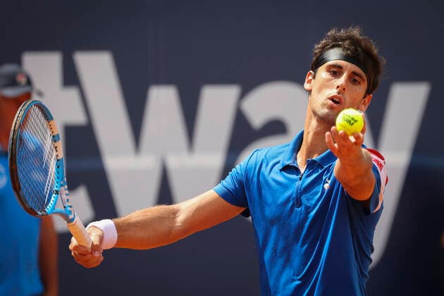 Carlos Taberner (ESP) Tennis - Generali Open Kitzbuehel 2020 - ATP, Tennis Herren 250 - Kitzbuehler Tennis Club - Kitzbuehel - Tirol - Oesterreich - 28 July 2021. Copyright: xJuergenxHasenkopfx