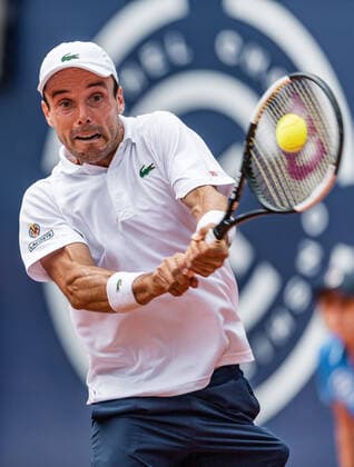 28.07.2021, Sportpark, Kitzbühel, AUT, ATP, Tennis Herren Tour, Generali Open Kitzbühel, im Bild Roberto Bautista Agut (ESP) Roberto Bautista Agut of Spain during the Generali Open Tennis Tournament of the ATP Tour at the Sportpark in Kitzbühel, Austria on 2021 07 28.