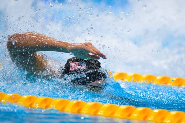 210729 Caeleb Dressel of USA competes in men?s 100 meter freestyle swimming final during day 6 of the Tokyo 2020 Olympic Games, Olympische Spiele, Olympia, OS on July 29, 2021 in Tokyo. Photo: Joel Marklund BILDBYRAN kod JM JM0175 bbeng simning swimming svomming olympic games olympics os ol olympiska spel olympiske leker tokyo2020 tokyo 2020 tokyo-os tokyo-ol *** 210729 Caeleb Dressel of USA competes in mens 100 meter freestyle swimming final during day 6 of the Tokyo 2020 Olympic Games on July 29, 2021 in Tokyo Photo Joel Marklund IMAGE BODY code JM JM0175 bbeng swimming swimming swimming olympic games olympics os ol olympic games olympic leker tokyo2020 tokyo 2020 tokyo os tokyo ol,  Copyright: JOELxMARKLUND BB210729JM091