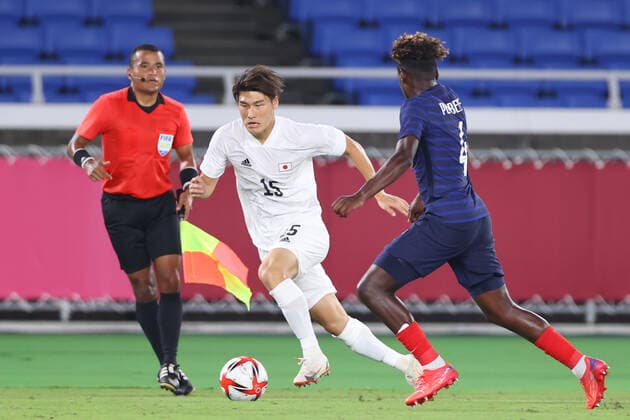 Daiki Hashioka (JPN), JULY 28, 2021 - Football Soccer : Men s First Round Group A match between France 0-4 Japan during the Tokyo 2020 Olympic Games, Olympische Spiele, Olympia, OS at the International Stadium Yokohama in Kanagawa, Japan. Noxthirdxpartyxsales  (165725539)