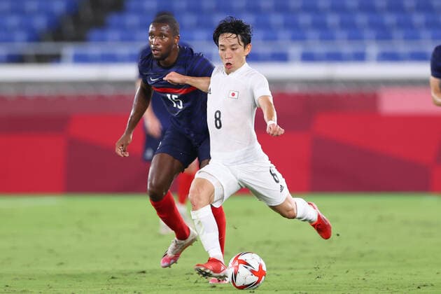 Koji Miyoshi (JPN), JULY 28, 2021 - Football Soccer : Men s First Round Group A match between France 0-4 Japan during the Tokyo 2020 Olympic Games, Olympische Spiele, Olympia, OS at the International Stadium Yokohama in Kanagawa, Japan. Noxthirdxpartyxsales  (165725552)
