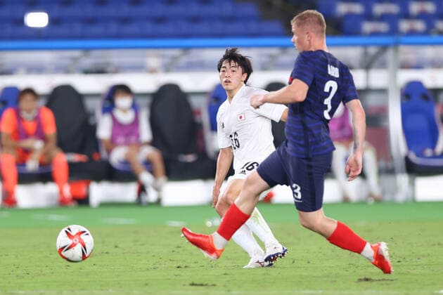 Yuki Soma (JPN), JULY 28, 2021 - Football Soccer : Men s First Round Group A match between France 0-4 Japan during the Tokyo 2020 Olympic Games, Olympische Spiele, Olympia, OS at the International Stadium Yokohama in Kanagawa, Japan. Noxthirdxpartyxsales  (165725554)