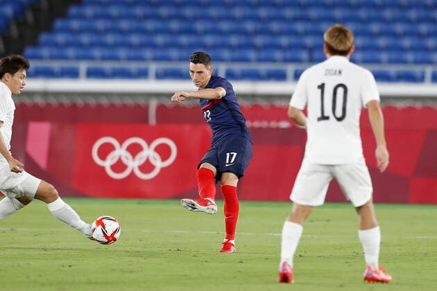 Anthony Caci (FRA), JULY 28, 2021 - Football Soccer : Tokyo 2020 Olympic Games, Olympische Spiele, Olympia, OS Men s football 1st round group A match between France 0-4 Japan at the International Stadium Yokohama in Yokohama, Japan. Noxthirdxpartyxsales  (165779557)