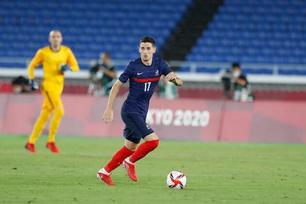 Anthony Caci (FRA), JULY 28, 2021 - Football Soccer : Tokyo 2020 Olympic Games, Olympische Spiele, Olympia, OS Men s football 1st round group A match between France 0-4 Japan at the International Stadium Yokohama in Yokohama, Japan. Noxthirdxpartyxsales  (165779559)
