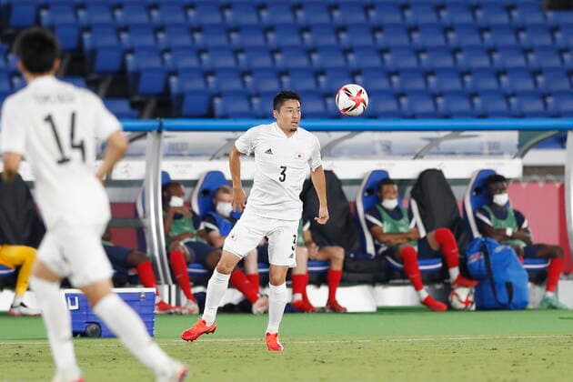 Yuta Nakayama (JPN), JULY 28, 2021 - Football Soccer : Tokyo 2020 Olympic Games, Olympische Spiele, Olympia, OS Men s football 1st round group A match between France 0-4 Japan at the International Stadium Yokohama in Yokohama, Japan. Noxthirdxpartyxsales  (165779719)