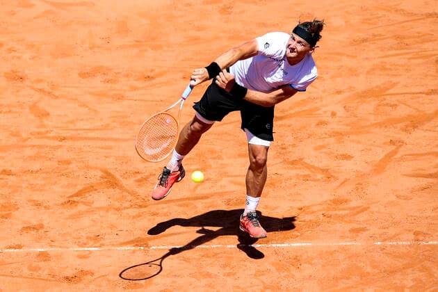 TENNIS - ATP, Tennis Herren Generali Open 2021 KITZBUEHEL,AUSTRIA,29.JUL.21 - TENNIS - ATP World Tour, Generali Open. Image shows Jozef Kovalik (SVK).  GEPAxpictures xPatrickxSteiner