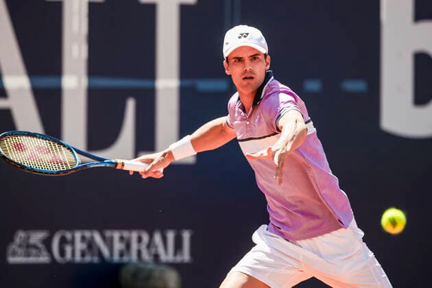TENNIS - ATP, Tennis Herren Generali Open 2021 KITZBUEHEL,AUSTRIA,29.JUL.21 - TENNIS - ATP World Tour, Generali Open. Image shows Daniel Altmaier (GER).  GEPAxpictures xPatrickxSteiner