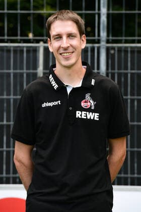 Physiotherapeut Marvin Kreuzwieser; 1. FC Köln; 1.BL, Porträttermin 2021 2022