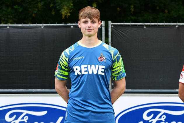 Jonas Urbig; 1. FC Köln; 1.BL, Porträttermin 2021 2022