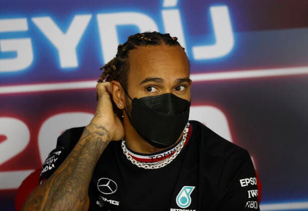 F1 Grand Prix of Hungary 44 Lewis Hamilton (GBR, Mercedes-AMG Petronas F1 Team), F1 Grand Prix of Hungary at Hungaroring on July 29, 2021 in Budapest, Hungary. (Photo by Florion Goga REUTERS FIA Pool via HOCH ZWEI) Budapest Hungary Poolfoto HOCH ZWEI Pool REUTERS ,EDITORIAL USE ONLY