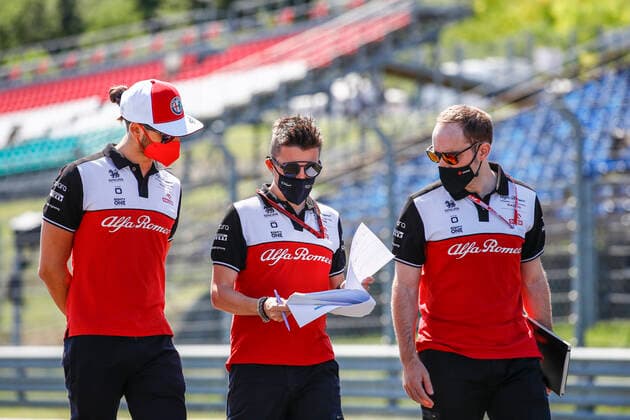 GIOVINAZZI Antonio (ita), Alfa Romeo Racing ORLEN C41, portrait track walk during the Formula 1 Magyar Nagydij 2021, Hungarian Grand Prix, 11th round of the 2021 FIA Formula One World Championship, WM, Weltmeisterschaft from July 30 to August 1, 2021 on the Hungaroring, in Mogyorod, near Budapest, Hungary - FORMULE 1 : Grand prix d Hongrie - Preparation - Budapest - 29 07 2021 DPPI Panoramic