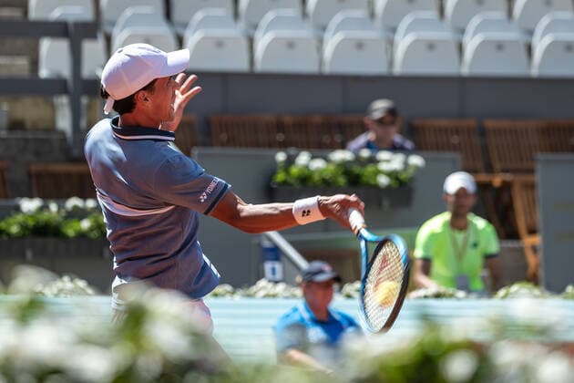 29.07.2021, Sportpark, Kitzbühel, AUT, ATP, Tennis Herren Tour, Generali Open Kitzbühel, Viertelfinale, im Bild Daniel Altmaier (GER) Daniel Altmaier of Germany during the quarter final matchGenerali Open Tennis Tournament of the ATP Tour at the Sportpark in Kitzbühel, Austria on 2021 07 29.