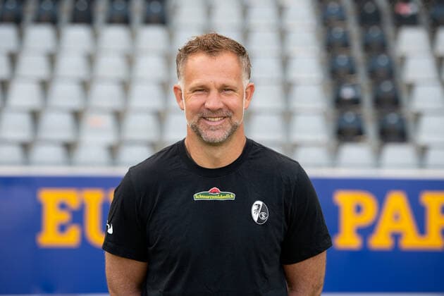 Lars Voßler (SC Freiburg, Co-Trainer), GER, SC Freiburg, 29.07.2021, Media Day Fussball Bundesliga, Spielzeit 2021 2022 DFL REGULATIONS PROHIBIT ANY USE OF PHOTOGRAPHS AS IMAGE SEQUENCES AND OR uerthQUASI-VIDEO GER, SC Freiburg, 29.07.2021, Media Day Fussball Bundesliga, Spielzeit 2021 2022 Freiburg Copyright: xEibnerxPressefotox EP_EER