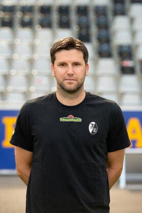 Florian Bruns (SC Freiburg, Co-Trainer), GER, SC Freiburg, 29.07.2021, Media Day Fussball Bundesliga, Spielzeit 2021 2022 DFL REGULATIONS PROHIBIT ANY USE OF PHOTOGRAPHS AS IMAGE SEQUENCES AND OR uerthQUASI-VIDEO GER, SC Freiburg, 29.07.2021, Media Day Fussball Bundesliga, Spielzeit 2021 2022 Freiburg Copyright: xEibnerxPressefotox EP_EER