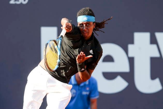 TENNIS - ATP, Tennis Herren Generali Open 2021 KITZBUEHEL,AUSTRIA,29.JUL.21 - TENNIS - ATP World Tour, Generali Open. Image shows Mikael Ymer (SWE).  GEPAxpictures xPatrickxSteiner