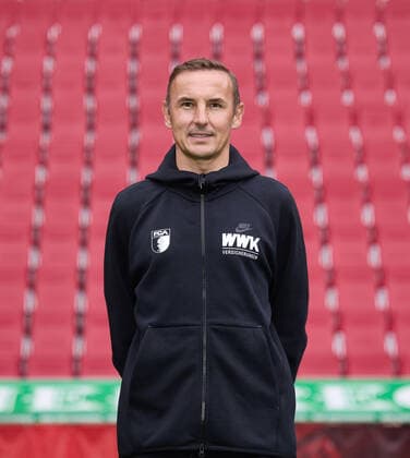 Tobias Zellner; Co-Trainer FC Augsburg 1907; 1.BL, Porträttermin 2021 2022,