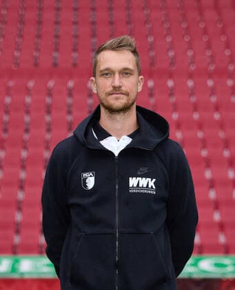Andreas Bäumler; Reha- und Athletiktrainer FC Augsburg 1907; 1.BL, Porträttermin 2021 2022,