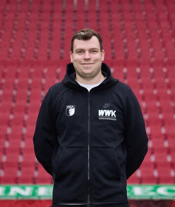 Jan-Vincent Reckord; (Zeugwart FC Augsburg 1907; 1.BL, Porträttermin 2021 2022,