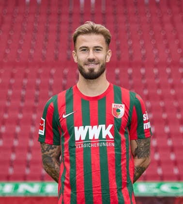 Niklas Dorsch; FC Augsburg 1907; 1.BL, Porträttermin 2021 2022,