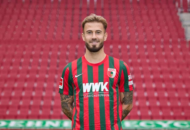Niklas Dorsch; FC Augsburg 1907; 1.BL, Porträttermin 2021 2022,