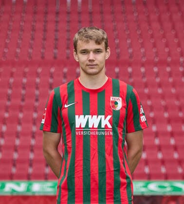 Lasse Günther; FC Augsburg 1907; 1.BL, Porträttermin 2021 2022,