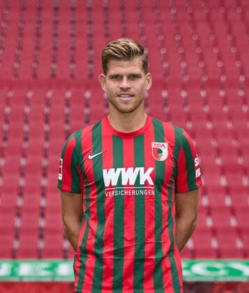 Florian Niederlechner; FC Augsburg 1907; 1.BL, Porträttermin 2021 2022,