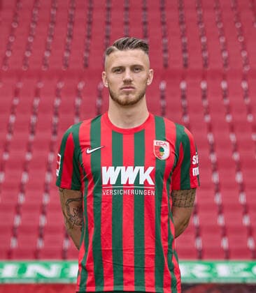 Jeffrey Gouweleeuw; FC Augsburg 1907; 1.BL, Porträttermin 2021 2022,