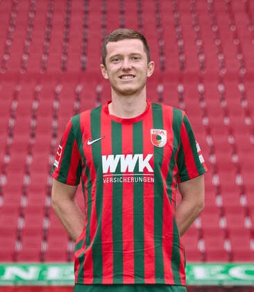 Michael Gregoritsch; FC Augsburg 1907; 1.BL, Porträttermin 2021 2022,