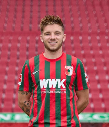 Mads Pedersen; FC Augsburg 1907; 1.BL, Porträttermin 2021 2022,