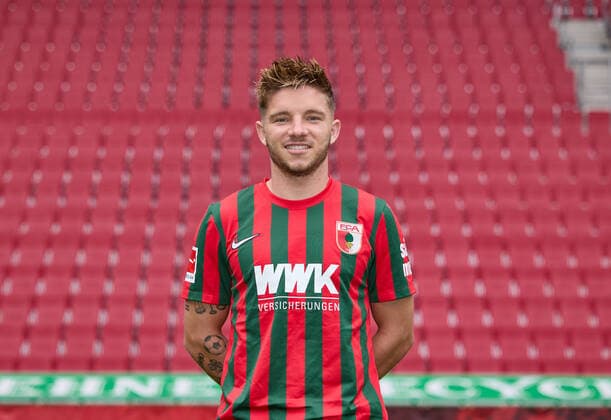 Mads Pedersen; FC Augsburg 1907; 1.BL, Porträttermin 2021 2022,