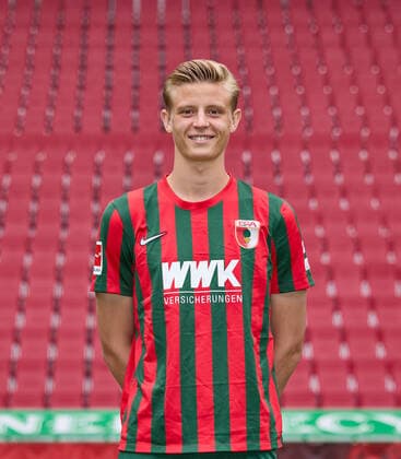 Frederik Winther; FC Augsburg 1907; 1.BL, Porträttermin 2021 2022,