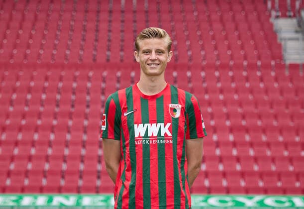 Frederik Winther; FC Augsburg 1907; 1.BL, Porträttermin 2021 2022,