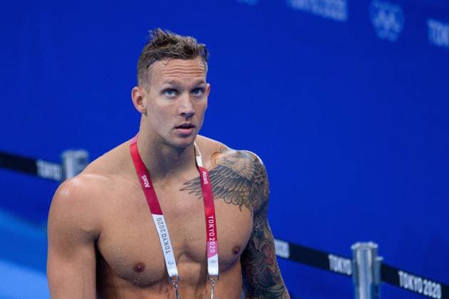 210730 Caeleb Dressel of USA competes in men?s 100m butterfly swimming semifinal during day 7 of the Tokyo 2020 Olympic Games, Olympische Spiele, Olympia, OS on July 30, 2021 in Tokyo. Photo: Daniel Stiller BILDBYRAN kod DS JM0177 bbeng simning swimming svomming olympic games olympics os ol olympiska spel olympiske leker tokyo2020 tokyo 2020 tokyo-os tokyo-ol *** 210730 Caeleb Dressel of USA competes in mens 100m butterfly swimming semifinal during day 7 of the Tokyo 2020 Olympic Games on July 30, 2021 in Tokyo Photo Daniel Stiller PICTURE AGENCY code DS JM0177 bbeng swimming swimming olympic games olympics os ol olympic games olympic games tokyo2020 tokyo 2020 tokyo os tokyo ol,  Copyright: DANIELxSTILLER BB210730DS011