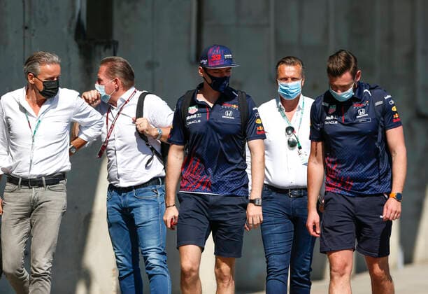 33 Max Verstappen (NED, Red Bull Racing), F1 Grand Prix of Hungary at Hungaroring on July 30, 2021 in Budapest, Hungary. (Photo by HOCH ZWEI) Budapest Hungary