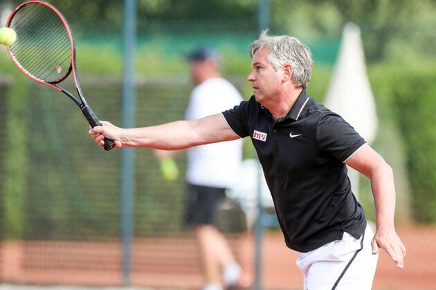 TENNIS - ATP, Tennis Herren Generali Open 2021 KITZBUEHEL,AUSTRIA,30.JUL.21 - TENNIS - ATP World Tour, Generali Open ProAm. Image shows president Magnus Brunner (OETV).  GEPAxpictures xPatrickxSteiner