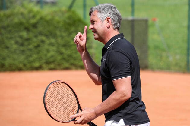 TENNIS - ATP, Tennis Herren Generali Open 2021 KITZBUEHEL,AUSTRIA,30.JUL.21 - TENNIS - ATP World Tour, Generali Open ProAm. Image shows president Magnus Brunner (OETV).  GEPAxpictures xPatrickxSteiner