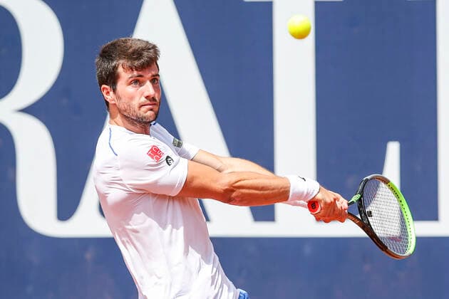TENNIS - ATP, Tennis Herren Generali Open 2021 KITZBUEHEL,AUSTRIA,30.JUL.21 - TENNIS - ATP World Tour, Generali Open. Image shows Pedro Martinez (ESP).  GEPAxpictures xPatrickxSteiner