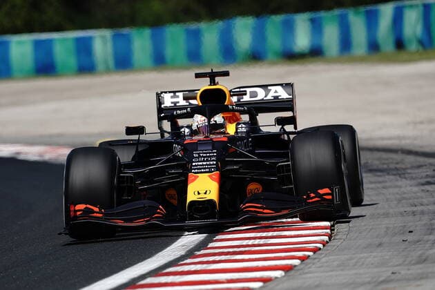 Formel 1 Grand Prix Großer Preis von Ungarn 2021 30.07.2021, Hungaroring, Budapest, Formel 1 Grand Prix Großer Preis von Ungarn 2021, im Bild Max Verstappen (NEL 33), Red Bull Racing Honda