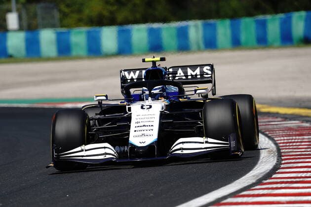 Formel 1 Grand Prix Großer Preis von Ungarn 2021 30.07.2021, Hungaroring, Budapest, Formel 1 Grand Prix Großer Preis von Ungarn 2021, im Bild Nicholas Latifi (CAN 6), Williams Racing