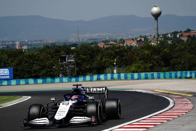 Formel 1 Grand Prix Großer Preis von Ungarn 2021 30.07.2021, Hungaroring, Budapest, Formel 1 Grand Prix Großer Preis von Ungarn 2021, im Bild George Russel (GBR 63), Williams Racing