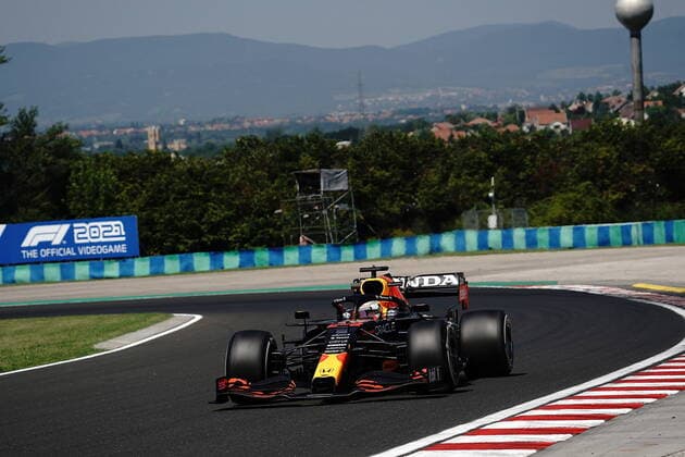 Formel 1 Grand Prix Großer Preis von Ungarn 2021 30.07.2021, Hungaroring, Budapest, Formel 1 Grand Prix Großer Preis von Ungarn 2021, im Bild Max Verstappen (NEL 33), Red Bull Racing Honda