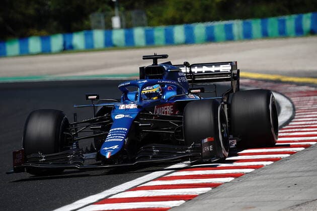Formel 1 Grand Prix Großer Preis von Ungarn 2021 30.07.2021, Hungaroring, Budapest, Formel 1 Grand Prix Großer Preis von Ungarn 2021, im Bild Fernando Alonso (ESP 14), Alpine F1 Team