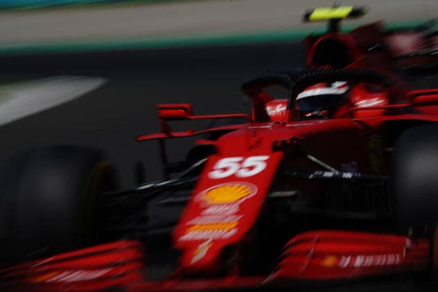 Formel 1 Grand Prix Großer Preis von Ungarn 2021 30.07.2021, Hungaroring, Budapest, Formel 1 Grand Prix Großer Preis von Ungarn 2021, im Bild Carlos Sainz Jr. (ESP 55), Scuderia Ferrari Mission Winnow